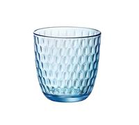 Bormioli BOR181391 Confezione 6 Bicchiere Slot Acq Lively Blue