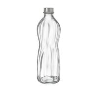 Bormioli, bottiglia acqua, 1lt, tappo incluso