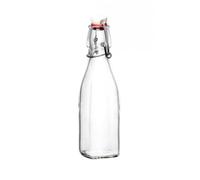 Bormioli - Bottiglia di vetro serie Swing, con chiusura a gancio 0.25 Liter
