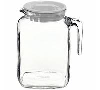 Bormioli, Brocca in Vetro, con Coperchio, frigoverre, 2 lt