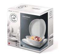 BORMIOLI COCONUT SERVIZIO DI PIATTI DA TAVOLA 18PZ