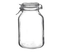 Bormioli Fido, Vaso ermetico in Vetro con scrocchetto Metallico, #203444#, da 3 L