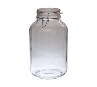 Bormioli Rocco Vetro fido 4000 ML Circa vasetti in Vetro Dessert Antipasto in Vetro per Conserve