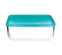 CONTENITORE VETRO CON COPERCHIO BORMIOLI FRIGOVERRE RETTANGOLARE CM. 26X21