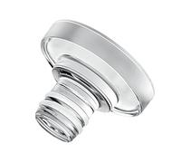 Bormioli Optima Tappi Bottiglia, Vetro, Trasparente, 4.5 x 6 x 6 cm