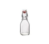 125 ml Bottiglia di vetro 'Swing', quadrata, imboccatura: tappo meccanico
