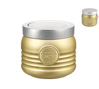 Bormioli Rocco 5118625 Barattolo, Vetro, Oro, 6 Unità