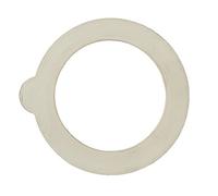 Bormioli Rocco 6197000 - Guarnizione di Gomma, Per vasi ermetici Fido del formato da 125 e 200 ml, Trasparente, Ø 80 mm - 3 1/4", 6 pezzi