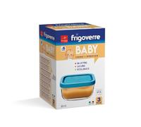 BORMIOLI ROCCO 6207110 Set 3 Pezzi Baby Frigoverre Forma Rettangolare, Cm 10 X 7.5