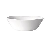 Bormioli Rocco 88001 Insalatiera Opale Parma, Vetro, Bianco, 26 x 26 x 14 cm - 1 pezzo