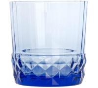 Bormioli Rocco America Set 6 Bicchieri Blu Dof, Vetro, 38cl, Sapphiire Blue