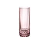 Bormioli Rocco America Set 6 Bicchieri Lilla Long Drink, Vetro, 40cl