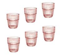 Bormioli Rocco Barshine Rocks, set di 6 bicchieri da pesca, 30,5 cl