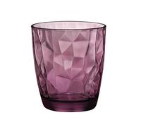 Bormioli Rocco Bicchiere acqua, in Vetro, Diamond, 300 ml, 3 Unità (Confezione da 1)