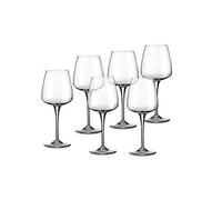 Bormioli Rocco Set 6 Calici Aurum Vino Bianco in Vetro, 35cl - trasparente vetro 5122535