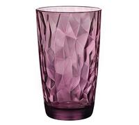 Bormioli Rocco - Bicchieri Serie "Diamond", Rocher violet, 470ml