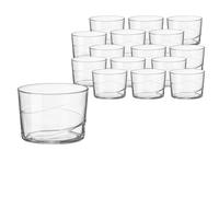 Bormioli Rocco Bodega Swirl - Set di 12 bicchieri da rum da 205,5 g, design a spirale con tecnologia Secure Edge per una maggiore durata, resistenti agli urti, realizzati in Italia, lavabili in