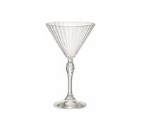 Bormioli Rocco, Calici America '20s Matini, set 4 pezzi, Vetro 24,5cl