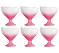 Bormioli Rocco California, set 6 coppa dessert junior rosa cl 23