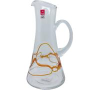 Bormioli rocco ceralacca,caraffa arancio lt 1