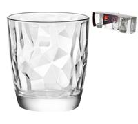 Bormioli Rocco Diamond Set 3 Bicchieri in Vetro, Acqua, cl30