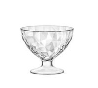 Bormioli Rocco Diamond Set 6 Coppette, Vetro, Trasparenti, 36cl
