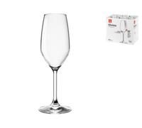 Bormioli Rocco Divino Set 6 Calici In Vetro Flute, cl 24 Trasparente