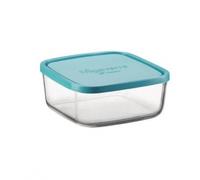 FRIGOVERRE QUADRA 19x19cm COPERCHIO AZZURRO 200cl