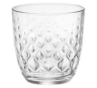 Bormioli Rocco Glit Bicchiere per Acqua, 284 ml, 6 Pezzi