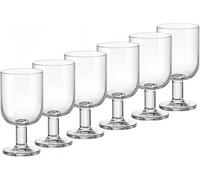 Bormioli Rocco Hosteria, Confezione 6 Calici Goblet, Vetro, cl 34,5