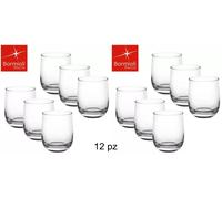 BORMIOLI ROCCO LOTO BICCHIERI DA ACQUA VINO 27,5 CL BICCHIERE DA TAVOLA VETRO