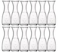 Bormioli rocco misura, set 12 caraffa in vetro da 0,25 lt