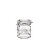 Bormioli Rocco Officina 1825 Set 6 Vasi Vetro, Tappo Ermetico Trasparente