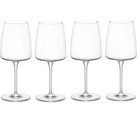 Bormioli Rocco Planeo Set di 4 calici da vino bianco, 360 ml, trasparenti