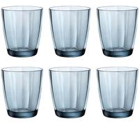 Bormioli Rocco Pulsar - Set di 6 bicchieri Ocean, 30 olore: Blu