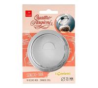 Bormioli Rocco Quattro Stagioni I Genietti Tappo Setaccio, Acciaio Inossidabile, 7 cm