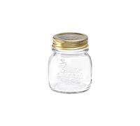Bormioli Rocco Quattro Stagioni Vaso con Capsula, Vetro/Alluminio, Trasparente, 75X75X83 cm, 1 pz.