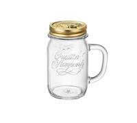 Bormioli Rocco Quattro Stagioni, Vaso con manico e capsula, 41,5 cl Quattro Stagioni, Vaso con manico e capsula, 41,5 cl