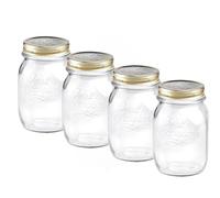Bormioli Rocco quattro stagioni Jar - .50l//481,9 gram - 4PC set
