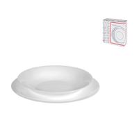 SERVIZIO PIATTI 12 PZ BORMIOLI IN ARCOPAL BIANCO WHITE MOON 6 PIANI + 6 FONDI