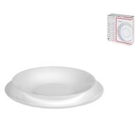 Bormioli Rocco Servizio Tavola 12pz Vetro Opale White Moon (6piani/6fondi) Vetro