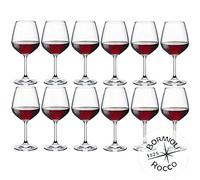 Bormioli Rocco - Set 12 Calici Vino Rosso mod. DIVINO 53 - Capacità: 53 cl.