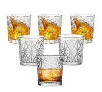 Bormioli Rocco Set 6 bicchieri bartender Lounge acqua per whisky bourbon succo d