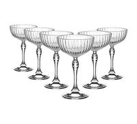Coppa Cocktail America’20S Bormioli 22 cl Set 6 Calice Champagne Bicchiere Bar