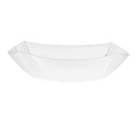 Bormioli Rocco Set 6 Eclissi Piatti Fondo Bianco Ø 21 cm