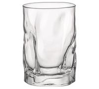 Bormioli Rocco Sorgente - Bicchiere whisky, Vetro, Trasparente, 300 ml, Pacco da 6