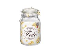 2000 ml Barattolo ermetico 'Fido', quadrato, vetro, imboccatura: chiusura meccanica