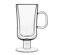 Set 2 Pezzi Bicchieri Tazze in Vetro Irish Coffee Thermic Glass 25 cl Luigi B...