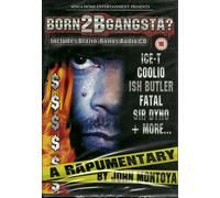 BORN 2BGANGSTA - DVD NUOVO DI ZECCA - SPEDIZIONE GRATUITA NEL REGNO UNITO