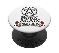 Born Again Pentagramma Pagano Spiritualità basata sulla Terra PopSockets PopGrip Adesivo